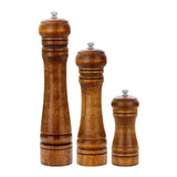 Molinillo de madera para sal, pimienta y especias Molinillo de cerámica