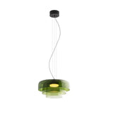 Lámparas colgantes de techo LED de cristal nórdico