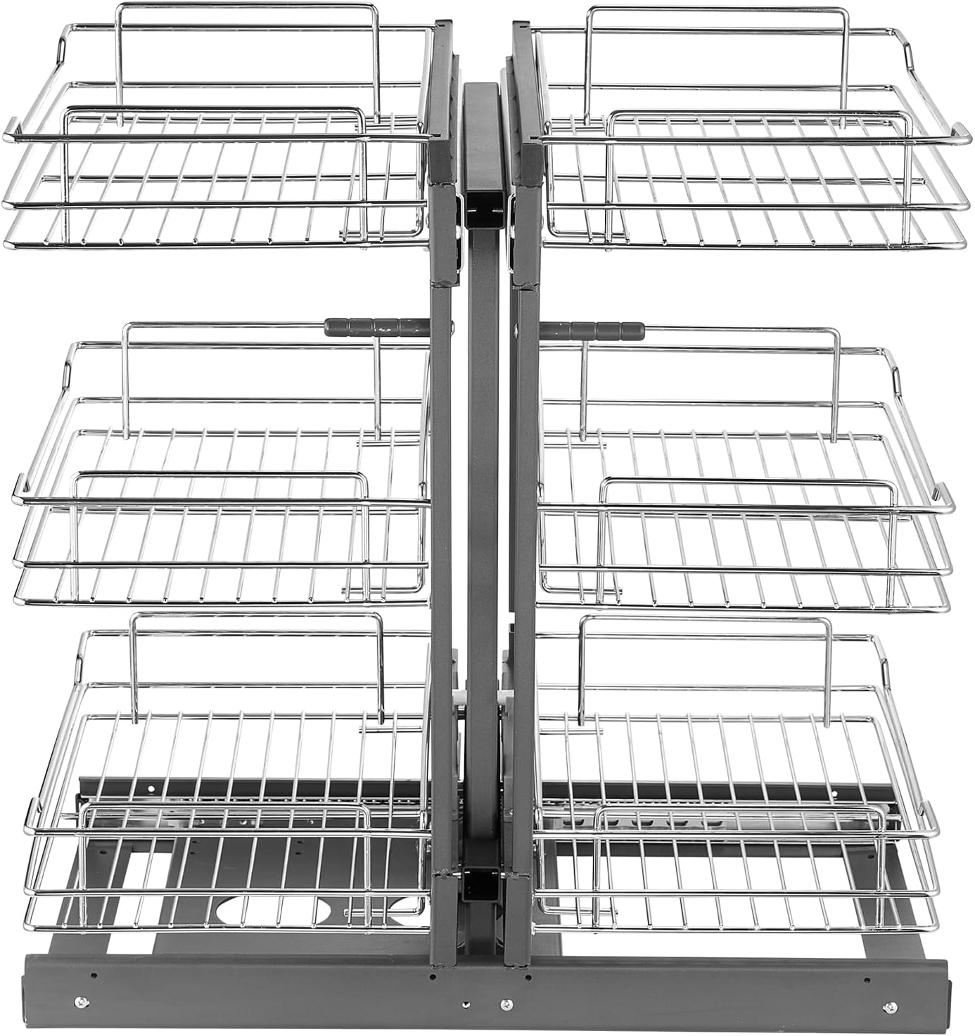Tier Corner Pull Out Organizer 4 Shelf Kitchen Cabinet Organizer