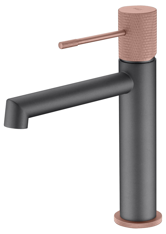 Monomando Lavabo Line Gris Champagne