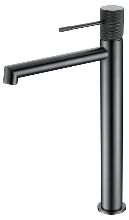 Monomando Lavabo Alto Line Black Gum Metal