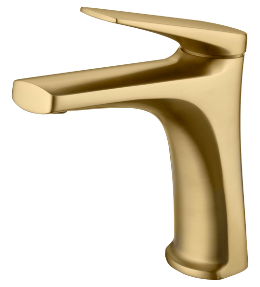 Monomando Lavabo Delos Oro Cepillado