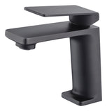 Monomando Lavabo Fiyi Negro Mate