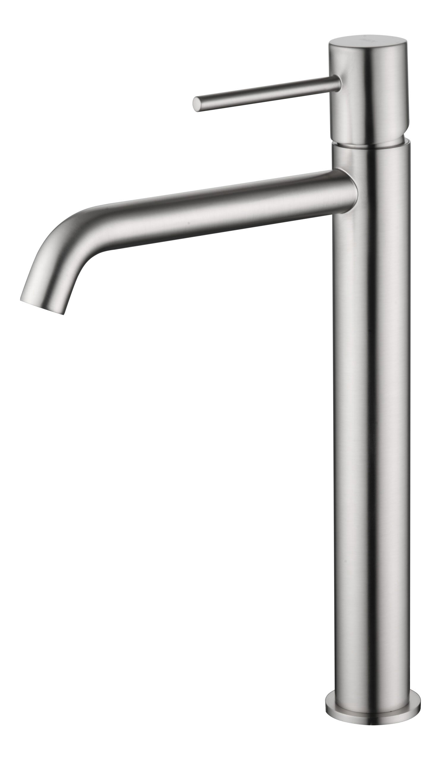 Monomando Lavabo Alto Monza Níquel Cepillado