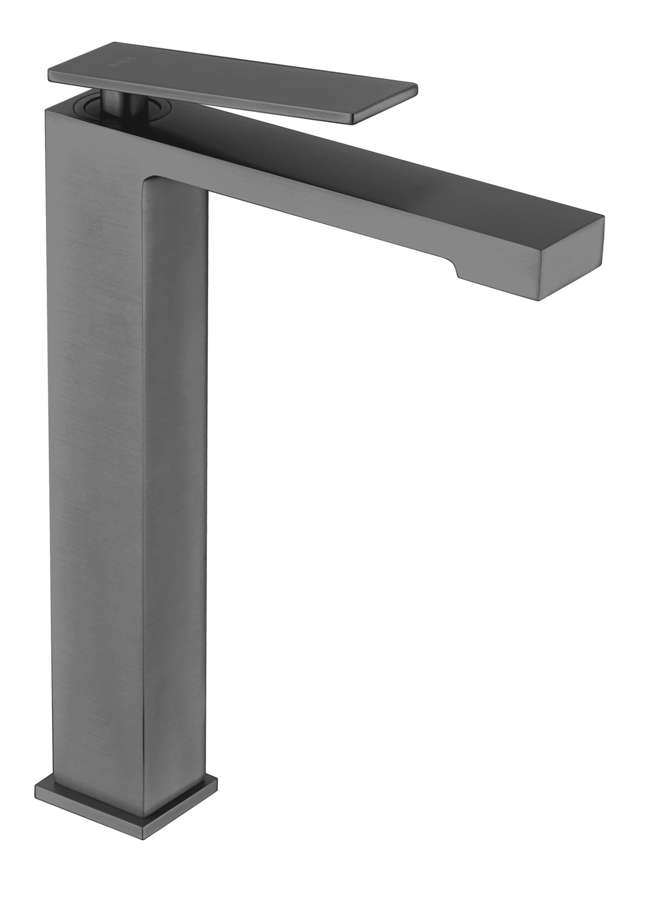 Monomando Lavabo Alto Pisa Black Gun Metal