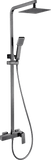 Conjunto Ducha Monomando Pisa Black Gun Metal