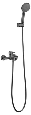 Kit Baño / Ducha Monomando Roma Negro Mate
