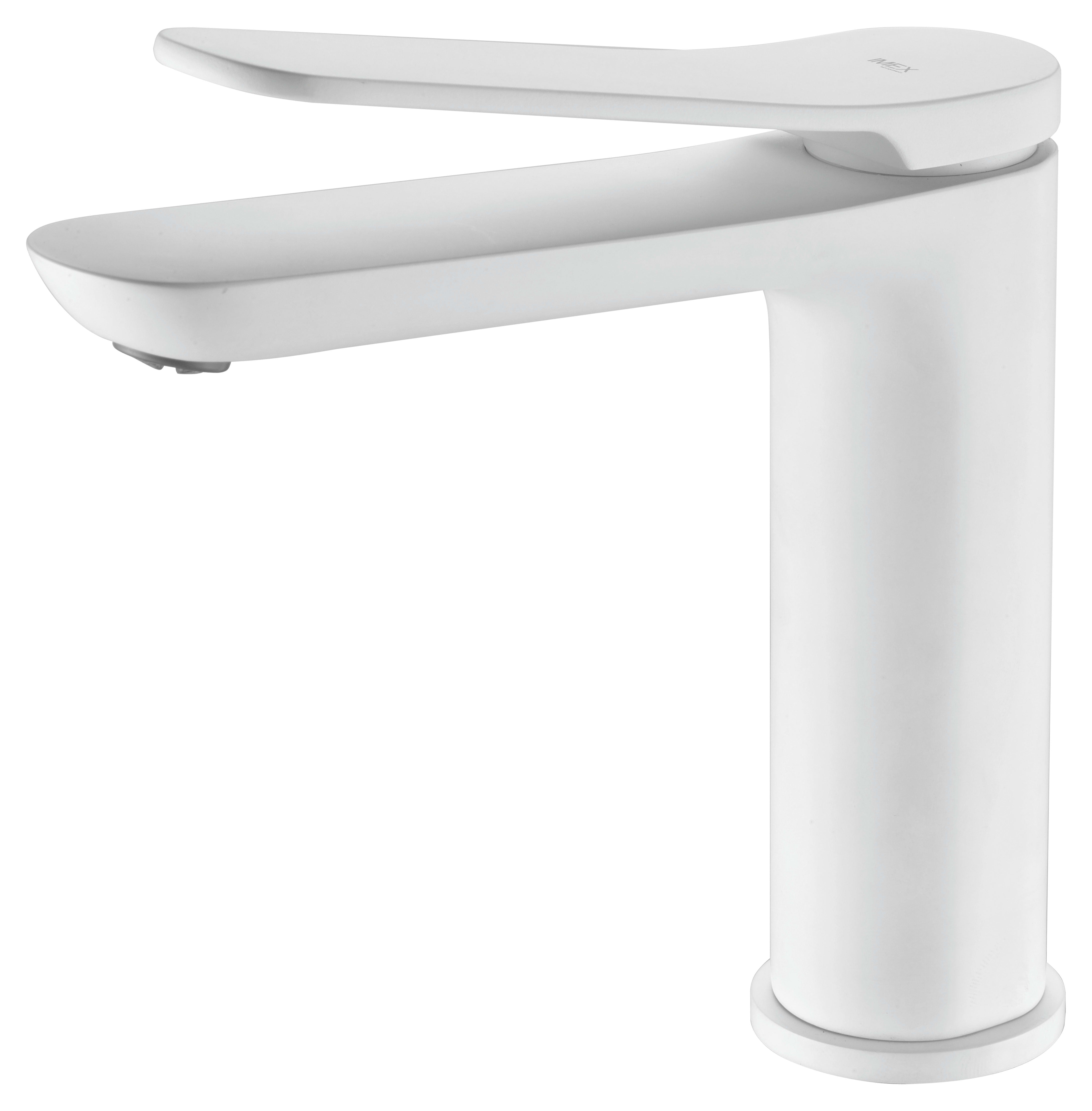Monomando Lavabo Dinamarca Blanco Mate