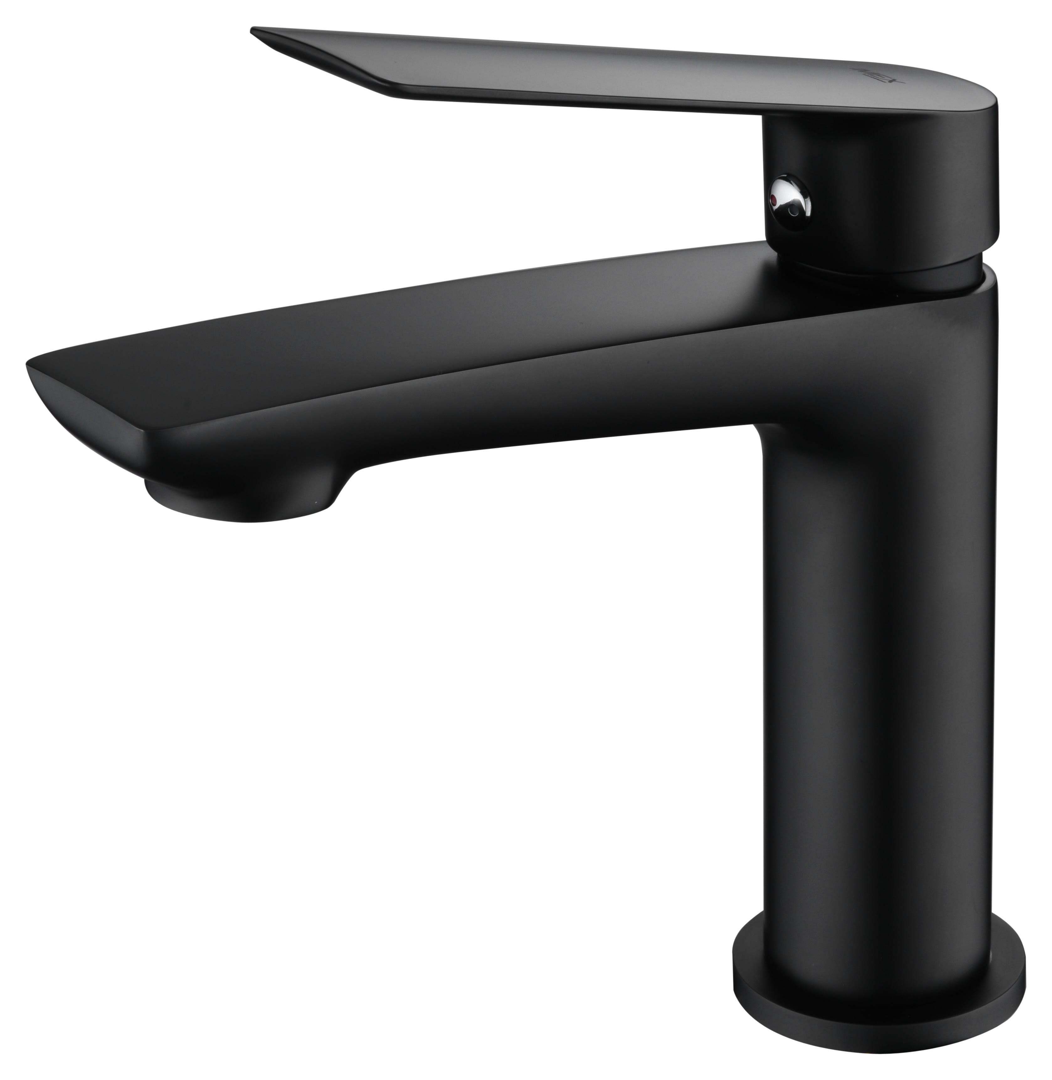 Monomando Lavabo  Lúxor Negro Mate