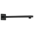 Brazo Pared Cuadrado Negro Mate
