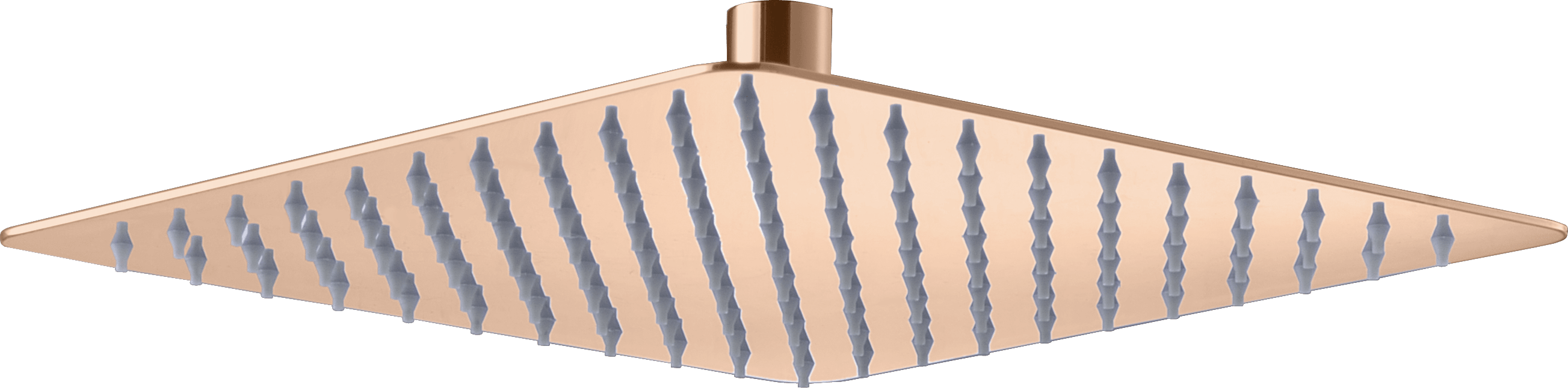 Rociador Cuadrado 20X20 Oro Rosa Brillo