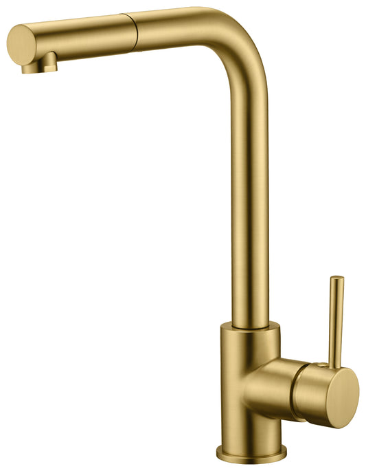 Grifo De Cocina Malta Oro Cepillado