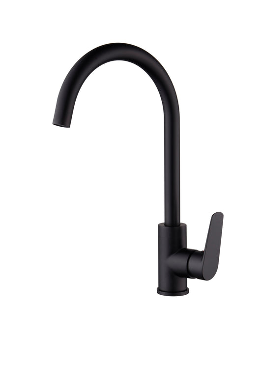 Grifo De Cocina Belgica Negro Mate
