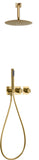 Conjunto Ducha Termostatico Empotrado Nepal Oro Ce