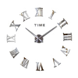 Reloj de pared colgante de cuarzo moderno para decoración del hogar DIY