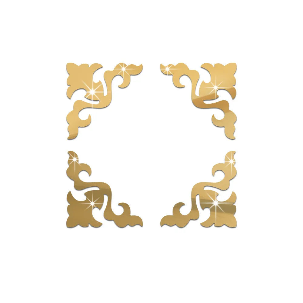 Adhesivo de espejo para decoración de muebles Adhesivo 3D