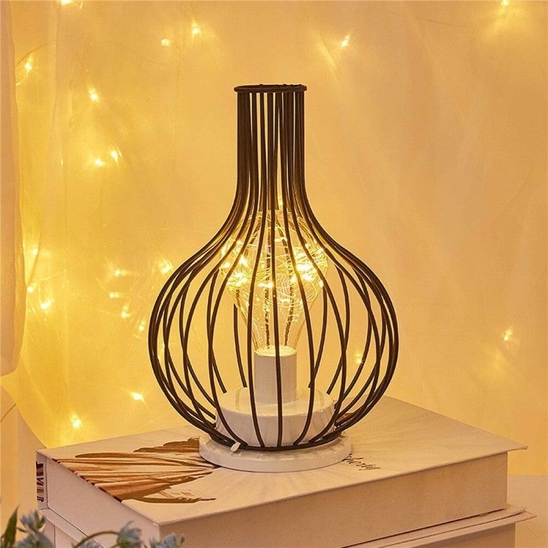 Lámpara LED de estilo industrial ahuecada