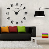 Reloj de pared colgante de cuarzo moderno para decoración del hogar DIY