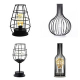 Lámpara LED de estilo industrial ahuecada