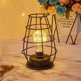 Lámpara LED de estilo industrial ahuecada