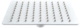 Rociador Cuadrado 20X20 Blanco Mate