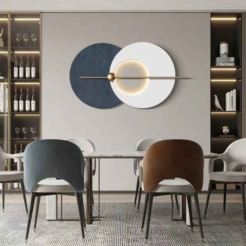 Lámpara de pared LED de metal moderna minimalista