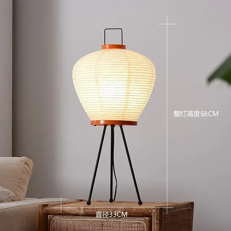 Lámpara de pie de esquina con soporte de papel LED