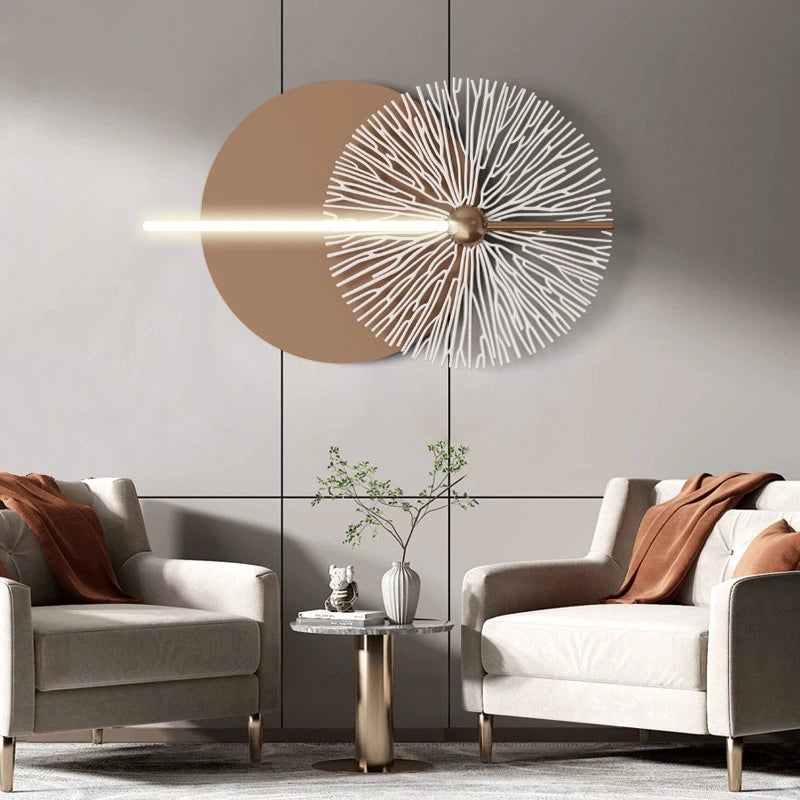 Lámpara de pared LED de metal moderna minimalista