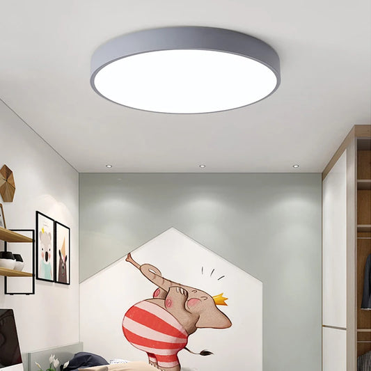 Lámpara de techo empotrada LED minimalista moderna