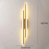 Lámpara de pared LED con escalones minimalistas modernos
