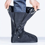 Cubierta protectora impermeable de goma antideslizante para botas