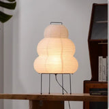 Lámpara de pie de esquina con soporte de papel LED