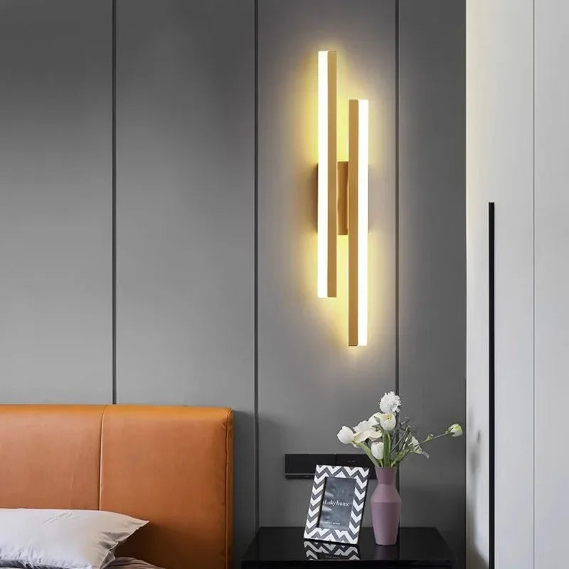 Lámpara de pared LED con escalones minimalistas modernos