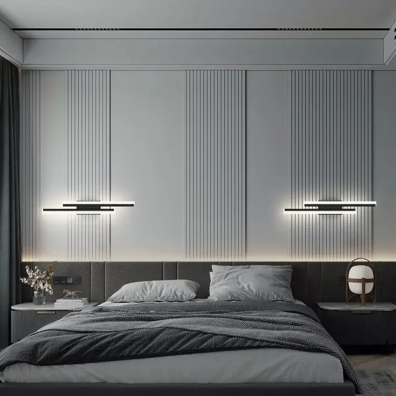Lámpara de pared LED con escalones minimalistas modernos