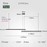 Lámpara colgante LED minimalista moderna nórdica