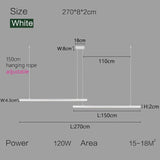 Lámpara colgante LED minimalista moderna nórdica