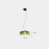 Lámparas colgantes de techo LED de cristal nórdico