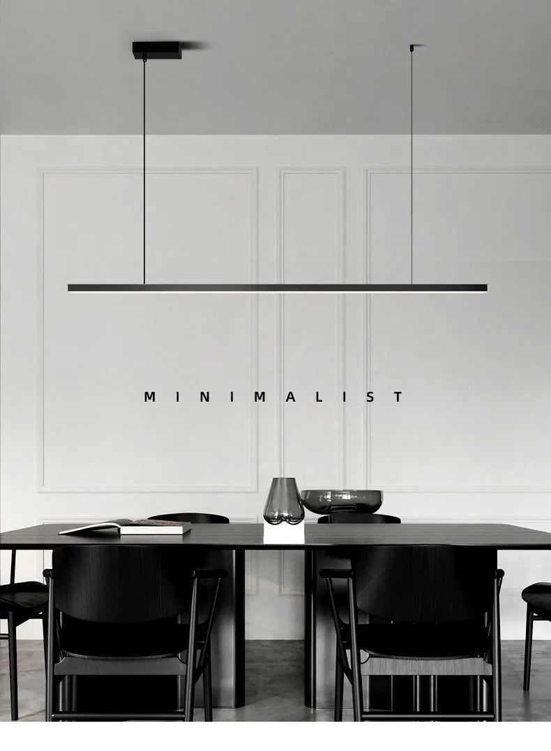 Lámpara colgante LED minimalista moderna nórdica