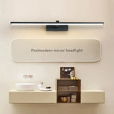Lámpara de pared para baño moderna de aluminio con LED de tres colores