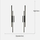 Lámpara de pared LED con escalones minimalistas modernos