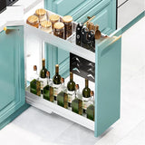 Kitchen Pull Multi functional Drawer Seasoning Cabinet