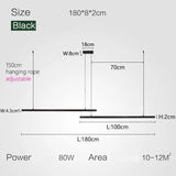 Lámpara colgante LED minimalista moderna nórdica