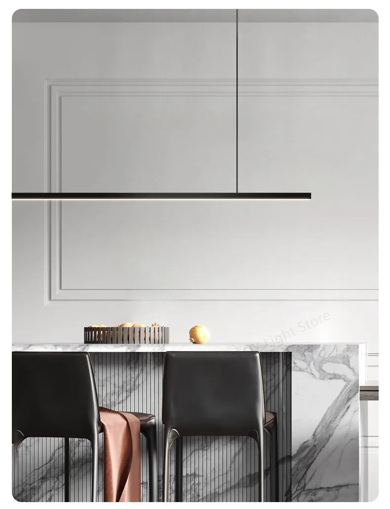 Lámpara colgante LED minimalista moderna nórdica