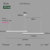 Lámpara colgante LED minimalista moderna nórdica