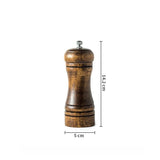 Molinillo de madera para sal, pimienta y especias Molinillo de cerámica