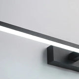 Lámpara de pared para baño moderna de aluminio con LED de tres colores