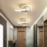 Lámpara de techo LED minimalista moderna con forma de círculo