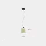 Lámparas colgantes de techo LED de cristal nórdico