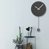 Reloj de Pared con Péndulo Estilo Nórdico Minimalista