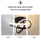 Lámpara de techo LED minimalista moderna con forma de círculo